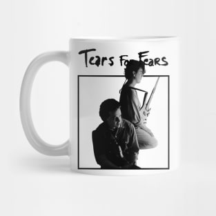 Vintage 80s Tears For Fears Mug